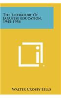 Literature of Japanese Education, 1945-1954