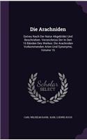 Die Arachniden