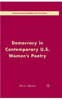 Democracy in Contemporary U.S. Women's Poetry