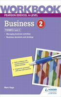 Pearson Edexcel A-Level Business Workbook 2