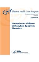 Therapies for Children With Autism Spectrum Disorders