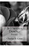 If I Settle Down...: Poems