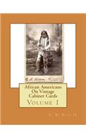 African Americans On Vintage Cabinet Cards