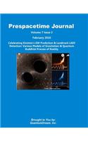 Prespacetime Journal Volume 7 Issue 2