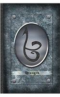 Strength - Shadowhunters Rune Journal Blank Notebook