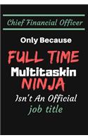 Chief Financial Officer Only Because Full Time Multitaskin Ninja Isn't an Official Job Title