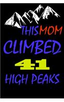 This mom climbed 41 high peaks