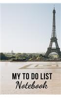 My to Do List Notebook