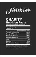 Notebook: Cheyanne Nutrition Facts Name Funny Blank Notebook with for Student and Teacher Food Diet Nutrition with 120 Pages of 6in x 9in x 120 Pages Blank Pa