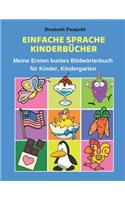 Deutsch Punjabi Einfache Sprache Kinderbücher Meine Ersten buntes Bildwörterbuch für Kinder, Kindergarten