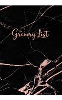 Grocery List
