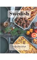 Swedish Composition Book: a college ruled notebook for your exercises, assignments and notes