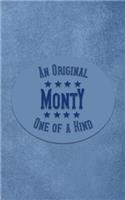 Monty: Personalized Writing Journal for Men