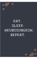 Eat. Sleep. Neurosurgeon. Repeat