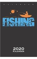 Fishing vom Boot Kalender 2020