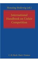 International Handbook on Unfair Competition