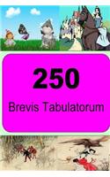 250 Brevis Tabulatorum