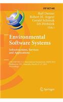 Environmental Software Systems. Infrastructures, Services and Applications