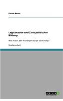 Legitimation und Ziele politischer Bildung