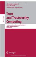 Trust and Trustworthy Computing