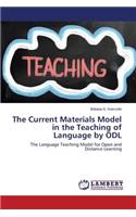 The Current Materials Model in the Teaching of Language by ODL