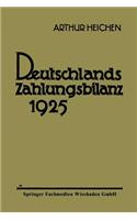 Deutschlands Zahlungsbilanz 1925