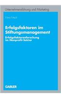 Erfolgsfaktoren Im Stiftungsmanagement