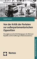 Von Der Kritik Der Parteien Zur Ausserparlamentarischen Opposition