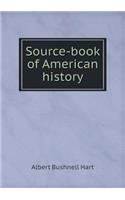 Source-book of American history: (English)