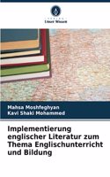 Implementierung englischer Literatur zum Thema Englischunterricht und Bildung