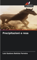 Precipitazioni e resa