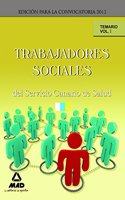 Trabajadores Sociales, Servicio Canario de Salud. Temario
