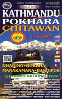 Kathmandu - Pokhara - Chitawan / Road Map
