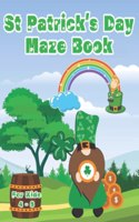 St Patrick's Day Maze Book For Kids 4 - 8