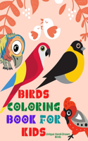 Birds Coloring Book For Kids