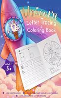 Letter Tracing and Coloring Book for Kids ages 3 and up