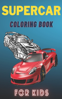 Supercar Coloring Book For Kids