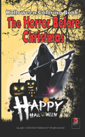 Halloween Coloring Book The Horror Before Christmas