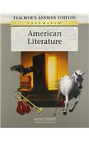 Pacemaker American Literature Teacher's Answer Edition 2005c