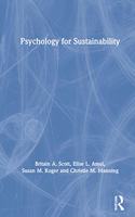 Psychology for Sustainability