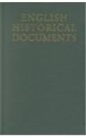 English Historical Documents