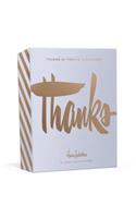 Thanks in Twelve Languages: 12 Foil-Stamped Note Cards and Envelopes