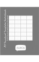 A4 Thumbnail Templates Sketchbook