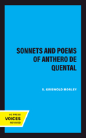 Sonnets and Poems of Anthero de Quental