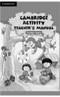 Cambridge Activity Teacher's Manual Pre Primary: (Activity Books)