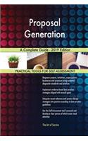 Proposal Generation A Complete Guide - 2019 Edition
