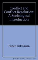 Conflict and Conflict Resolution