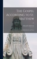 Gospel According to St. Matthew