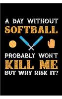 A Day Without Softball Probably Won't Kill Me But Why Risk It?