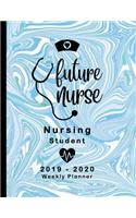 Future Nurse Nursing Student 2019-2020 Weekly Planner